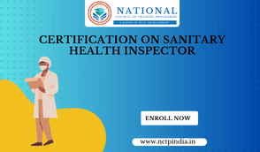 Certification On Sanitary Health Inspector